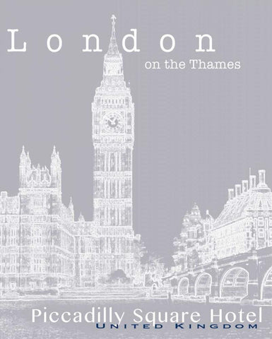 Travel Posters IV  White Modern Wood Framed Art Print with Double Matting by Cusson, Marie Elaine