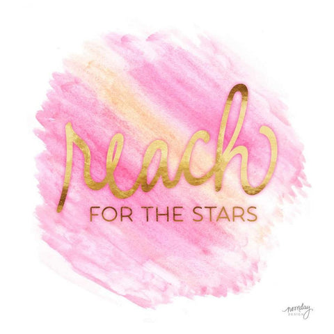 Color Splash Sayings V White Modern Wood Framed Art Print with Double Matting by Noonday Design