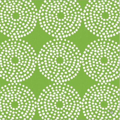 Painters Palette Citrine I Black Modern Wood Framed Art Print with Double Matting by Nancy Green Design