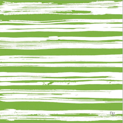 Painters Palette Citrine III White Modern Wood Framed Art Print with Double Matting by Nancy Green Design