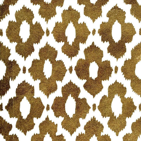 Golden Opportunity 2 III White Modern Wood Framed Art Print by Nancy Green Design