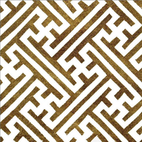 Golden Opportunity 2 IV Gold Ornate Wood Framed Art Print with Double Matting by Nancy Green Design