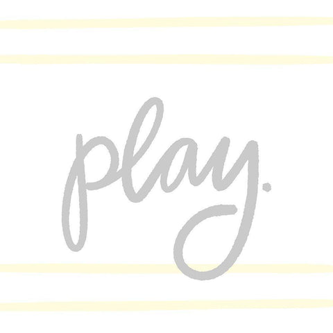 Nursery Rules II Black Ornate Wood Framed Art Print with Double Matting by Noonday Design