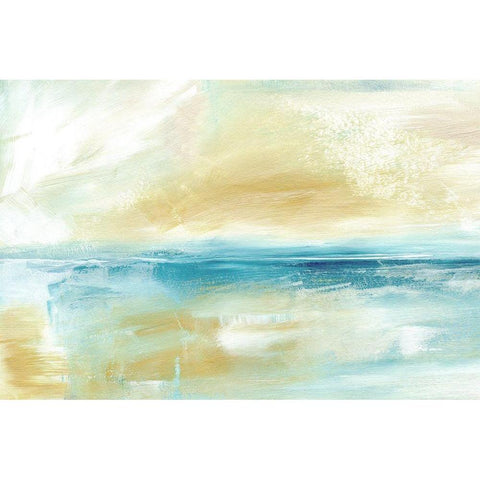 Dreamy Seascape  Black Modern Wood Framed Art Print with Double Matting by Dundon, Caitlin