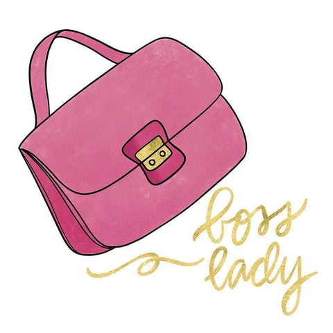 Goal Digger I Boss Black Ornate Wood Framed Art Print with Double Matting by Noonday Design