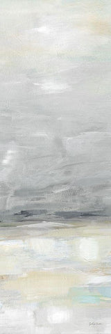 Gray Skyline panel II Black Ornate Wood Framed Art Print with Double Matting by Coulter, Cynthia