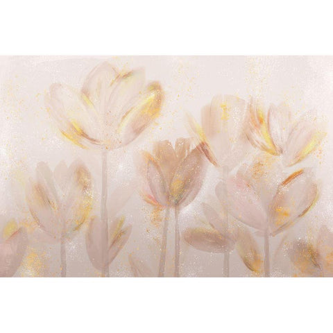 Contemporary Poppies Neutral Black Modern Wood Framed Art Print by Northern Lights