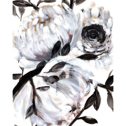 Farmhouse White Bush II Gold Ornate Wood Framed Art Print with Double Matting by Chapman, Marcy