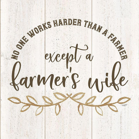 Farm Life VI-Farmers Wife Black Ornate Wood Framed Art Print with Double Matting by Reed, Tara