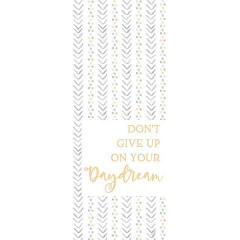 Girl Inspiration vertical III-Daydream Black Modern Wood Framed Art Print with Double Matting by Reed, Tara