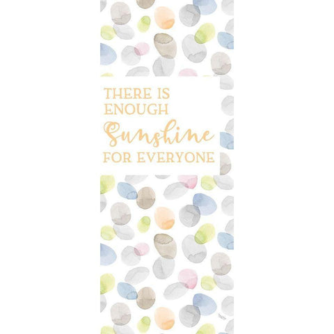 Girl Inspiration vertical IV-Sunshine Black Modern Wood Framed Art Print with Double Matting by Reed, Tara