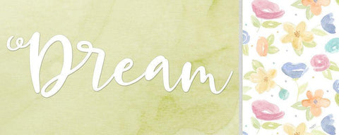 Girl Inspiration panel IV-Dream Black Ornate Wood Framed Art Print with Double Matting by Reed, Tara