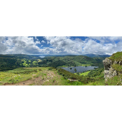 From  the Top Black Modern Wood Framed Art Print with Double Matting by Bay, Noah