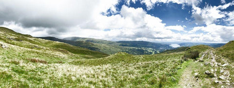 In  the Clouds Black Ornate Wood Framed Art Print with Double Matting by Bay, Noah