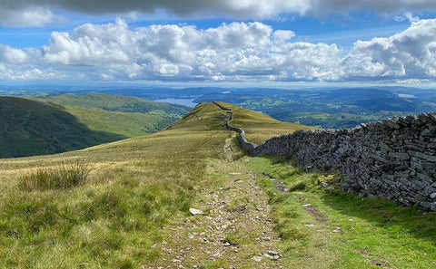 Looking  Ahead White Modern Wood Framed Art Print with Double Matting by Bay, Noah