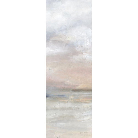 Serene  Scene panel I Black Modern Wood Framed Art Print with Double Matting by Coulter, Cynthia