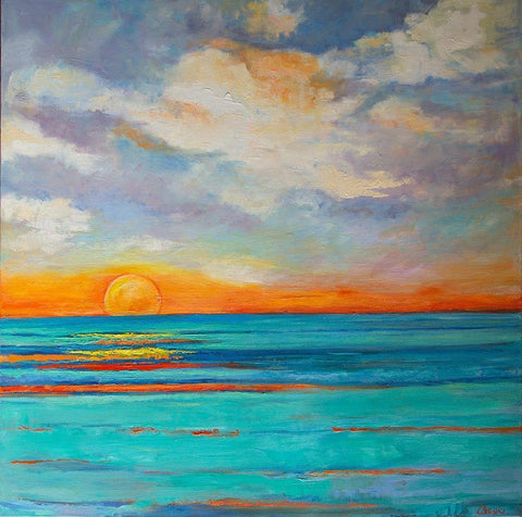 Zuma  Beach Dream Black Ornate Wood Framed Art Print with Double Matting by Fine, Alexi