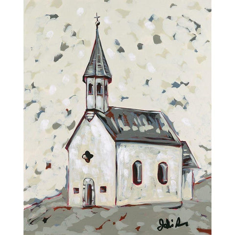 Here is the Steeple Black Modern Wood Framed Art Print with Double Matting by Augustine, Jodi