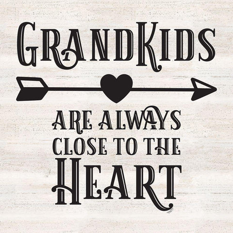 Grandparent Life II-Close to the Heart White Modern Wood Framed Art Print by Reed, Tara