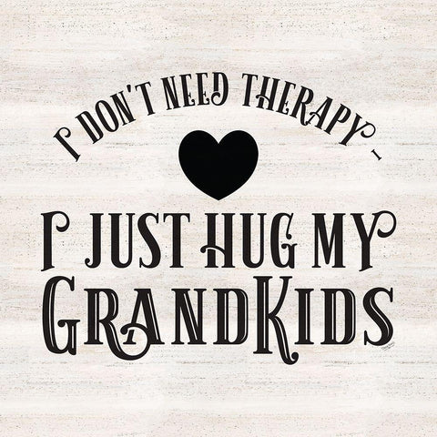 Grandparent Life III-Therapy 1 White Modern Wood Framed Art Print with Double Matting by Reed, Tara