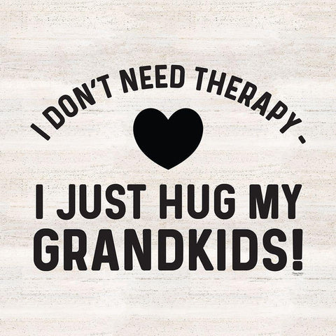 Grandparent Life III-Therapy 2 Black Modern Wood Framed Art Print with Double Matting by Reed, Tara