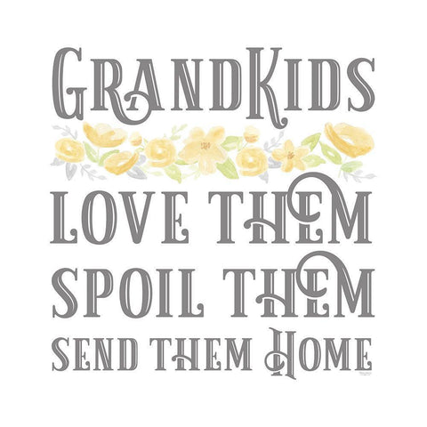 Grandparent Life VIII-Spoil Them Black Ornate Wood Framed Art Print with Double Matting by Reed, Tara