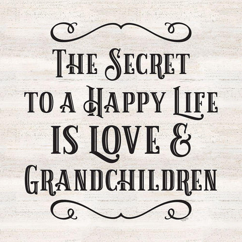 Grandparent Life XI-Secret White Modern Wood Framed Art Print with Double Matting by Reed, Tara