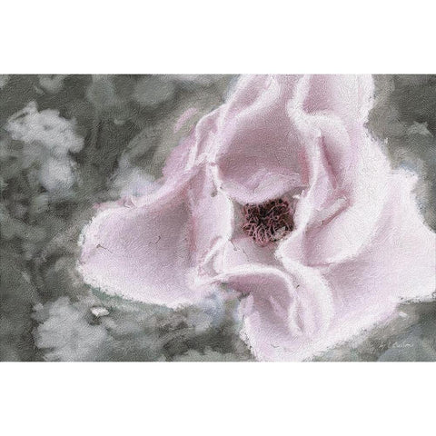 Garden  Dream V Black Modern Wood Framed Art Print by Cusson, Marie Elaine