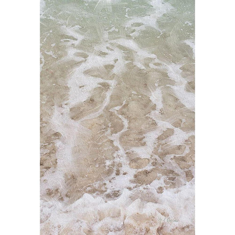 Beach  Shore II Black Modern Wood Framed Art Print by Cusson, Marie Elaine