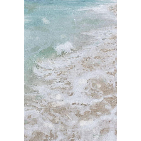 Beach  Shore IV Black Modern Wood Framed Art Print with Double Matting by Cusson, Marie Elaine