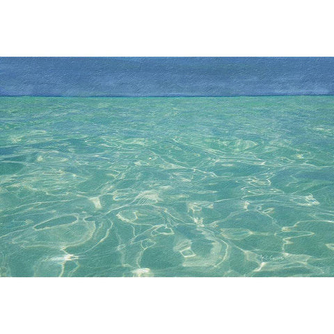Beach  Shore XIII White Modern Wood Framed Art Print by Cusson, Marie Elaine