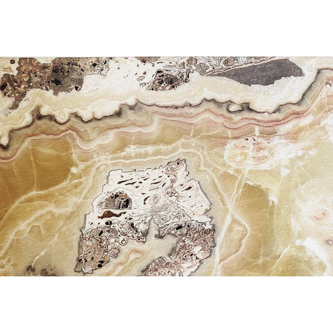 Marble  Colors brown VI White Modern Wood Framed Art Print by Cusson, Marie Elaine