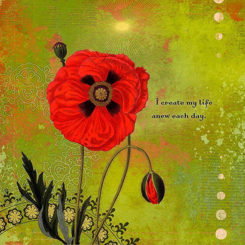 Creative  Visualization XII-Anew Black Modern Wood Framed Art Print with Double Matting by Duirwaigh