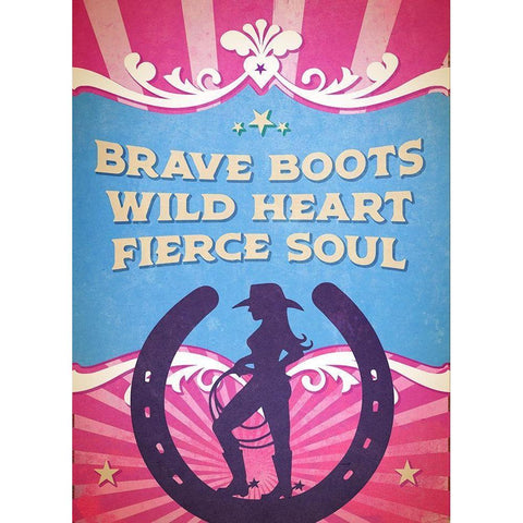 Sassy  Sentiment II-Fierce Black Modern Wood Framed Art Print with Double Matting by Duirwaigh