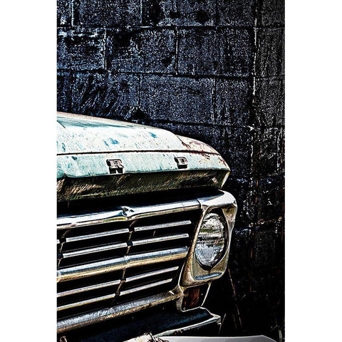 In  the Middle of Nowhere White Modern Wood Framed Art Print by Manelis, Jessica