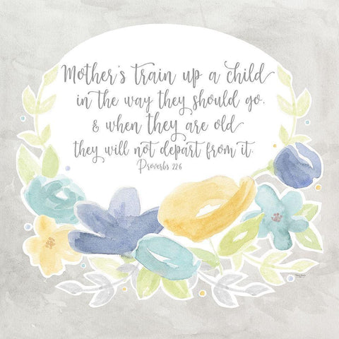 Mothers  Garden III-Train Gold Ornate Wood Framed Art Print with Double Matting by Reed, Tara