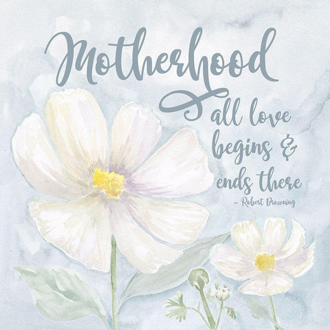 Mothers  Repose I-Motherhood Black Ornate Wood Framed Art Print with Double Matting by Reed, Tara