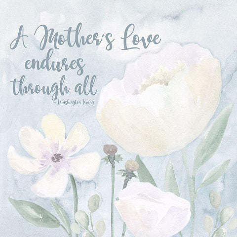 Mothers  Repose II-Mothers Love White Modern Wood Framed Art Print by Reed, Tara