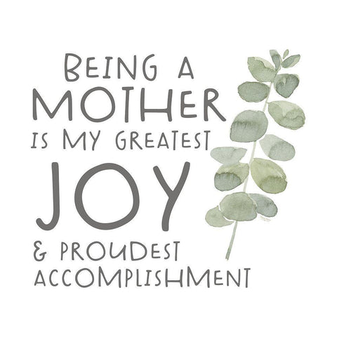 Mothers  Inspiration II-Greatest Joy Black Ornate Wood Framed Art Print with Double Matting by Reed, Tara