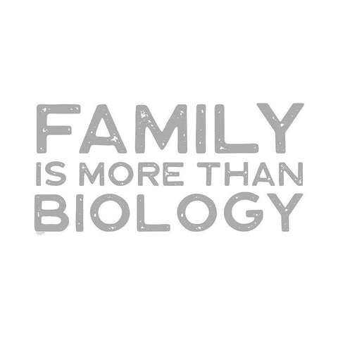 Adoption  Sentiments III-Family Black Modern Wood Framed Art Print by Reed, Tara