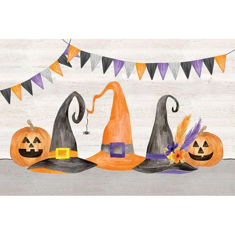 Sit a Spell landscape II Black Modern Wood Framed Art Print with Double Matting by Reed, Tara