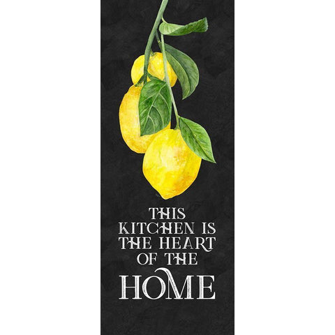 Live with Zest sentiment vertical II-Heart of Home White Modern Wood Framed Art Print by Reed, Tara