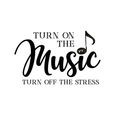 Moved by Music VII-Stress Off White Modern Wood Framed Art Print with Double Matting by Reed, Tara