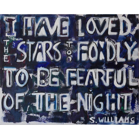 I  Have Loved White Modern Wood Framed Art Print by Marie, Susanne