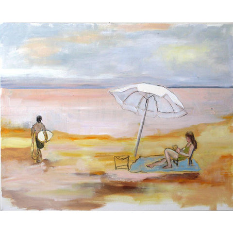 Last Light Black Modern Wood Framed Art Print by Marie, Susanne