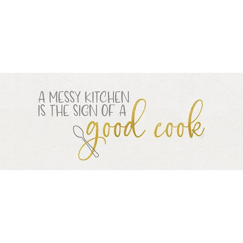 Kitchen Art panel IV-Good Cook Gold Ornate Wood Framed Art Print with Double Matting by Reed, Tara