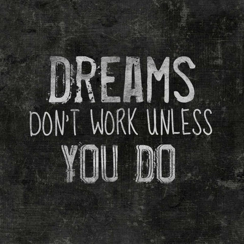 Dreams II White Modern Wood Framed Art Print by Iron Orchid Designs