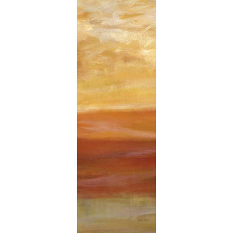 Horizons Spice Panel II Black Modern Wood Framed Art Print by Coulter, Cynthia