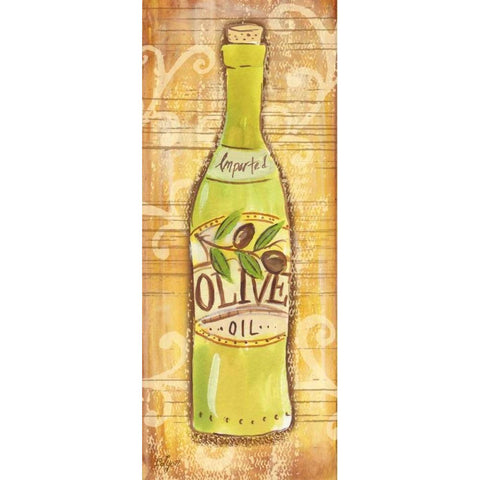 Gourmet Olive Oil II Black Modern Wood Framed Art Print by Lyon, Rebecca