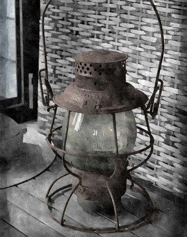 On the Farm III Black Ornate Wood Framed Art Print with Double Matting by Romita, Denise